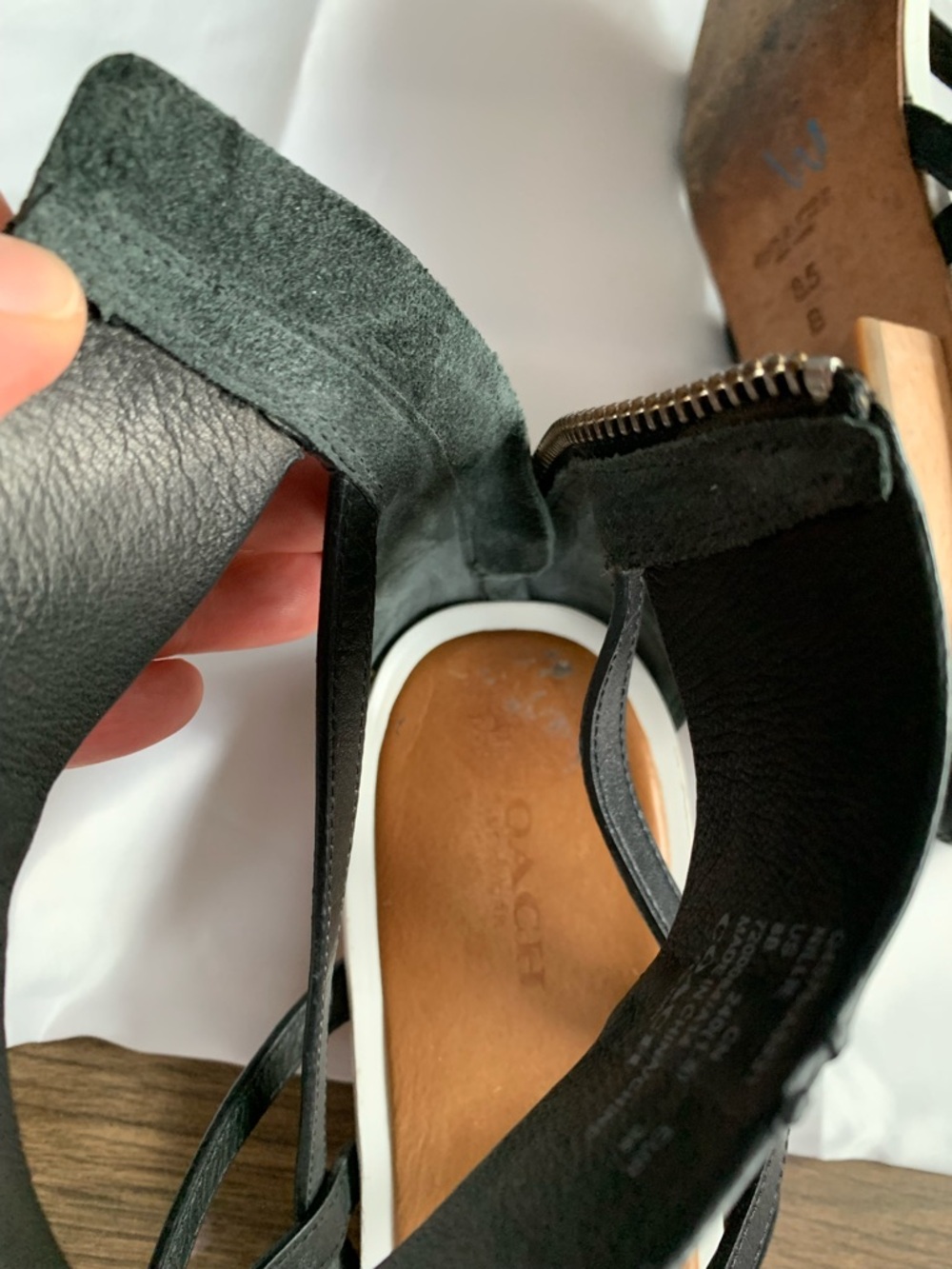 Coach Nillie Gladiator Sandals Ankle Gladiator women’s Sandals size 8.5B - Picture 13 of 16